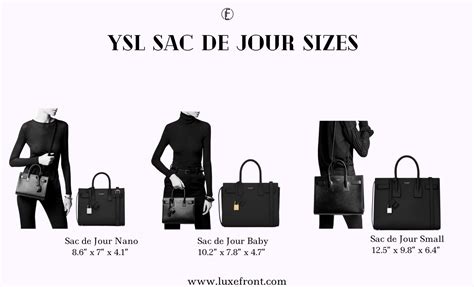 ysl sac de jour size guide|ysl sac de jour medium.